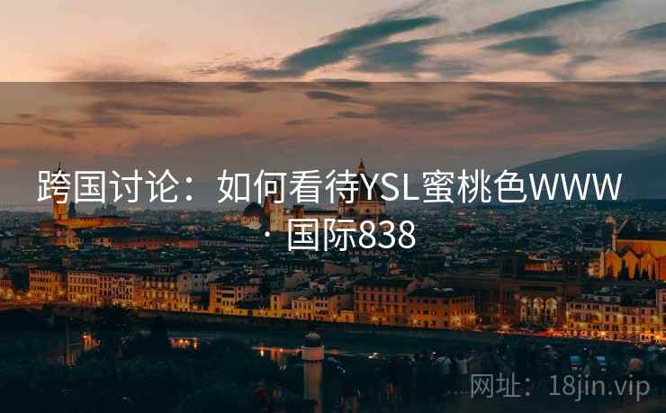 跨国讨论：如何看待YSL蜜桃色WWW · 国际838