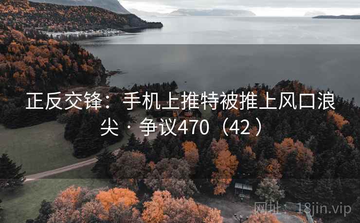 正反交锋:手机上推特被推上风口浪尖 · 争议470(42 ) 第2张 正反交锋:手机上推特被推上风口浪尖 · 争议470(42 ) 第2张
